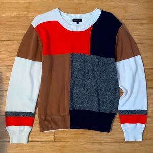Colorblock Sweater. Worn Once! Roolee Brand.